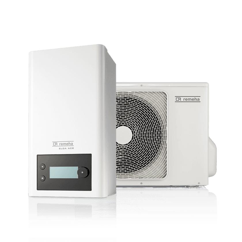 Elga ace hybride warmtepomp van remeha